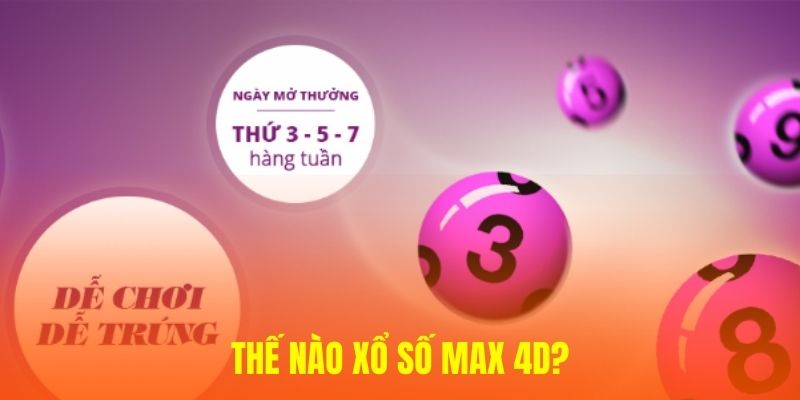 Thế nào xổ số Max 4D?